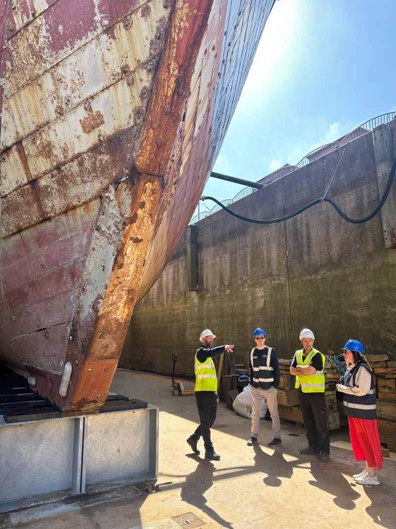 Image for the Tweet beginning: The 3D model of Shackleton&rsquo;s